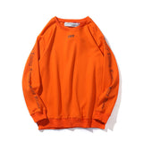 Vlone Sweatshirt Sweater Large V Velvet Long Sleeve Flame Skull Terry Cotton
