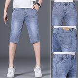 Men Jorts Boys Shorts Stretch Denim Shorts Men's Shorts Slim Fit