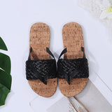 Women Open Toe Sandals Flats Summer Flip-Flops
