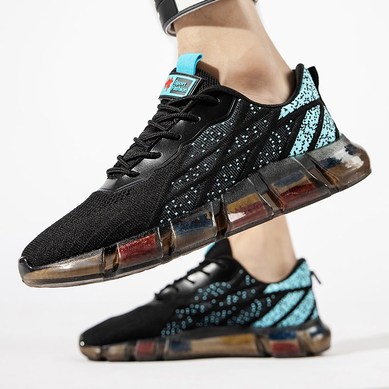 designer Sneaker Shoes Summer Sneakers Breathable Sports Men's Shoes Colorful Bottom Casual Shoes Comfortable Running Shoes