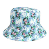 Bucket Hat Fishing Cap Cotton Print Fisherman Hat Summer Sun Hat