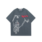 Skull Apparel Skull Print Loose