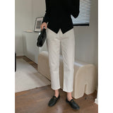 Gloria Vanderbilt Jeans White High-Waist Slimming Cropped Pants