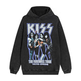 Nirvana Hoodie Fog Style Apollo Kiss Distressed Loose