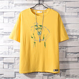 Basketball Sports T Shirt Nba Stag No. 34 Basketball Sports Student Short Sleeve T-Shirt Men