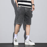 Men Denim Shorts Thin Denim Shorts Men's Summer Loose Men's
