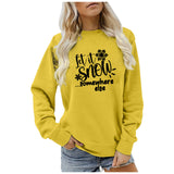 Yes I M Cold Sweatshirts Casual round Neck Sweater Hoodie