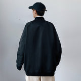 Varsity Jacket Men'S Spring And Autumn Embroidered Casual Jacket Pilot