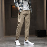 Cuffed Cargo Pants Boys Pure Cotton Spring and Summer Wide Casual