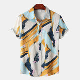 Camp Collar Shirt Personalized Floral Print