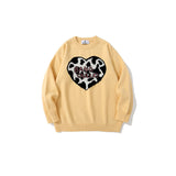 Man Fall Outfits Cartoon Bear Sweater Male Student Loose Fashion Sweater