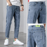 Cuffed Cargo Pants Men Spring and Autumn Leisure Trendy Men's Clothing