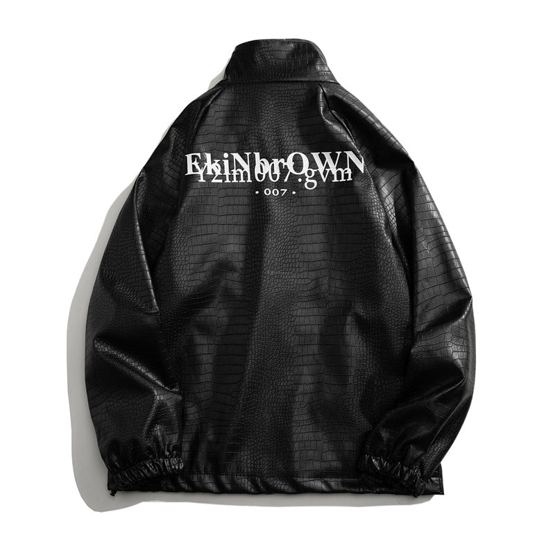 Men's Jackets Casual Loose Lapel Jacket