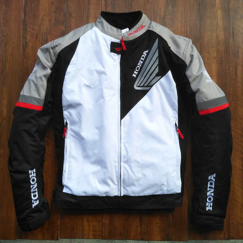 Honda HRC Motorcycle Jacket Motorcycle Cycling Clothing Male Racing Anti-Fall Knight