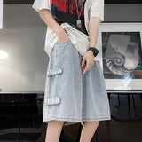 Men Denim Shorts Men's Summer