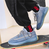 designer Sneaker Shoes Fashionable Men's Breathable Running Sports Casual Lace Up Men's Shoes