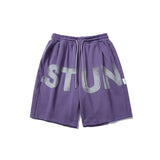 Men Shorts Summer Men's Large Letter Printed Shorts Casual Sports Pants