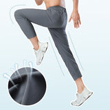 Sweat Wicking Pants Quick-Drying Ice Silk Stretch Boxer Underwear