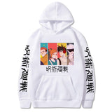 Anime Hoddies Five Wu Student Tops Casual Sweatshirt