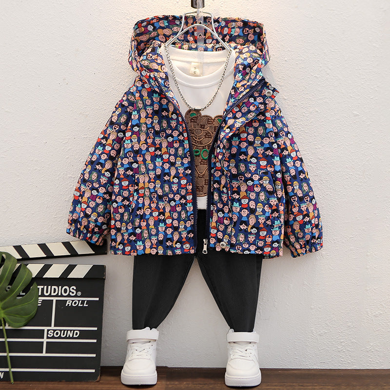 Toddler Boys Jackets Children's Clothing Boys' Coat Spring and Autumn Clothing