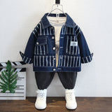 Toddler Boys Jackets Boys Autumn Clothing Thin Denim Coat Jacket Top