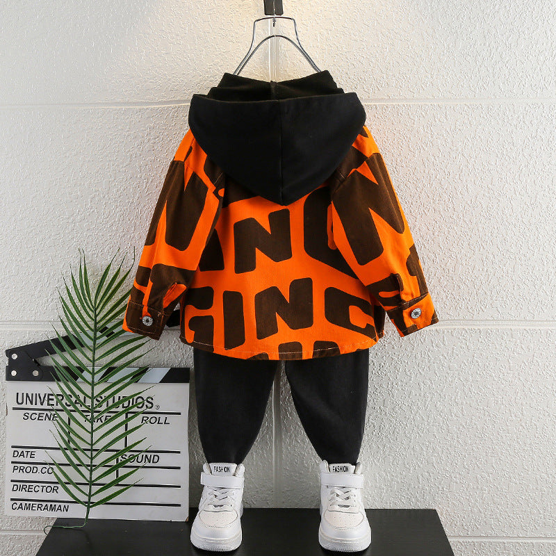 Toddler Boys Jackets Boys Shirt Coat Children Spring and Autumn