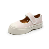 Mary Jane Shoes Summer Canvas Casual