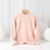 Children Long Sleeve Shirts Autumn Boy's Long-Sleeved T-shirt Warm