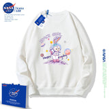Nasa Children Hoodie Nasa Girls' Round Neck Sweater Spring And Autumn