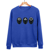 Squid Game Costume round Six Printed Crew Neck Sweatshirt
