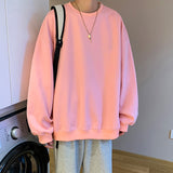 Men's Sweatshirt Fall Loose Crew Neck Top T-shirt