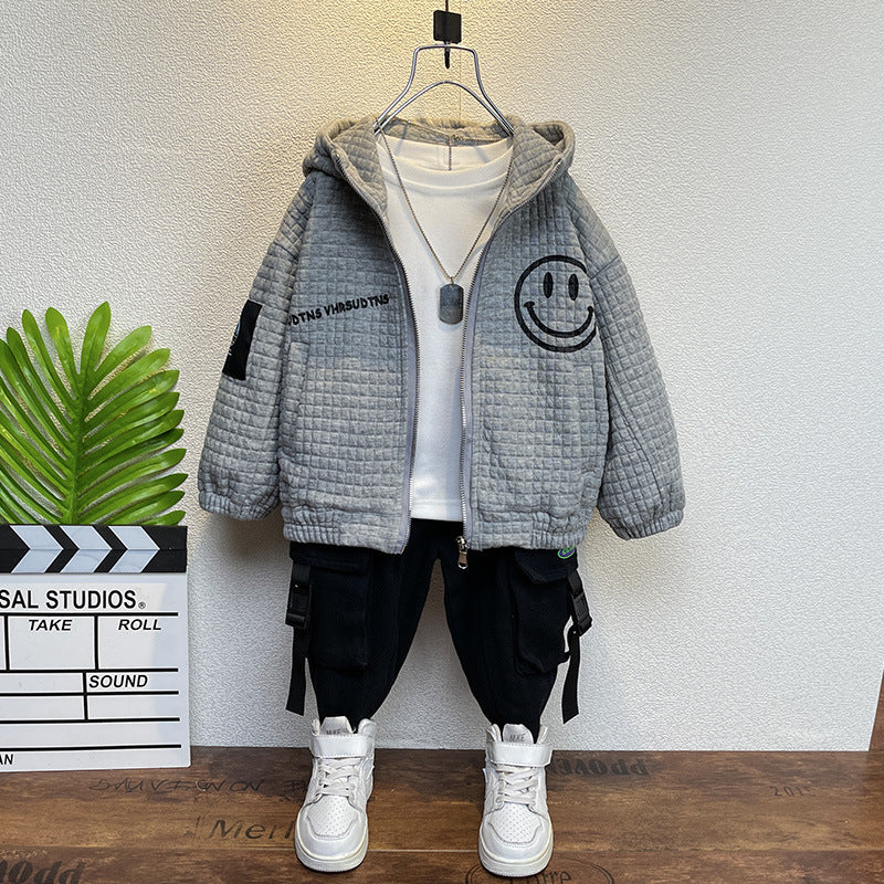 Toddler Boys Jackets Boys' Coat Spring and Autumn Jacket Tops Children's Clothing