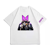 BTS Proof T Shirt Short-Sleeved Shirt Men's and Women's T-shirt Summer