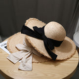 Summer Hats Straw Hat Summer Seaside Sunhat Big Brim Beach Hat