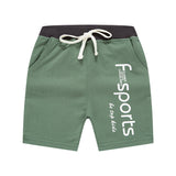 Boy Shorts Summer Children's Shorts Fifth Pants Korean Style Boys' Letter Sports Pants