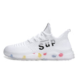 designer Sneaker Shoes Spring/Summer Breathable Mesh Running Sneakers Colorful Bottom Casual Fashionable Men's Shoes