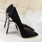 nude heels for wedding   Ladies high heels sexy wedding shoes dinner shoes