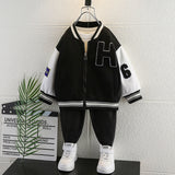 Toddler Boys Jackets Boys' Spring Coat Baseball Uniform
