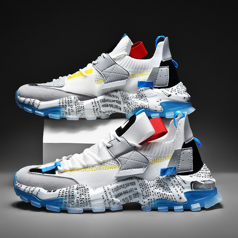 Men Sneakers Men Walking Shoes for Jogging Breathable Lightweight Shoes Men Autumn Breathable Sneakers Running Shoes Fashion Trend Summer Casual Shoes