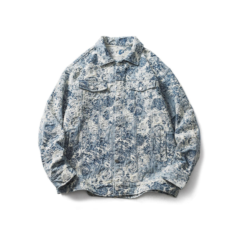 Men Denim Jackets Spring and Autumn Denim Jacket Men's and Women's Jacket