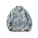 Men Denim Jackets Spring and Autumn Denim Jacket Men's and Women's Jacket