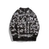 Crew Neck Sweatshirts for Men Men's Autumn Casual Sweater Trendy round Neck OOTD Top for Men