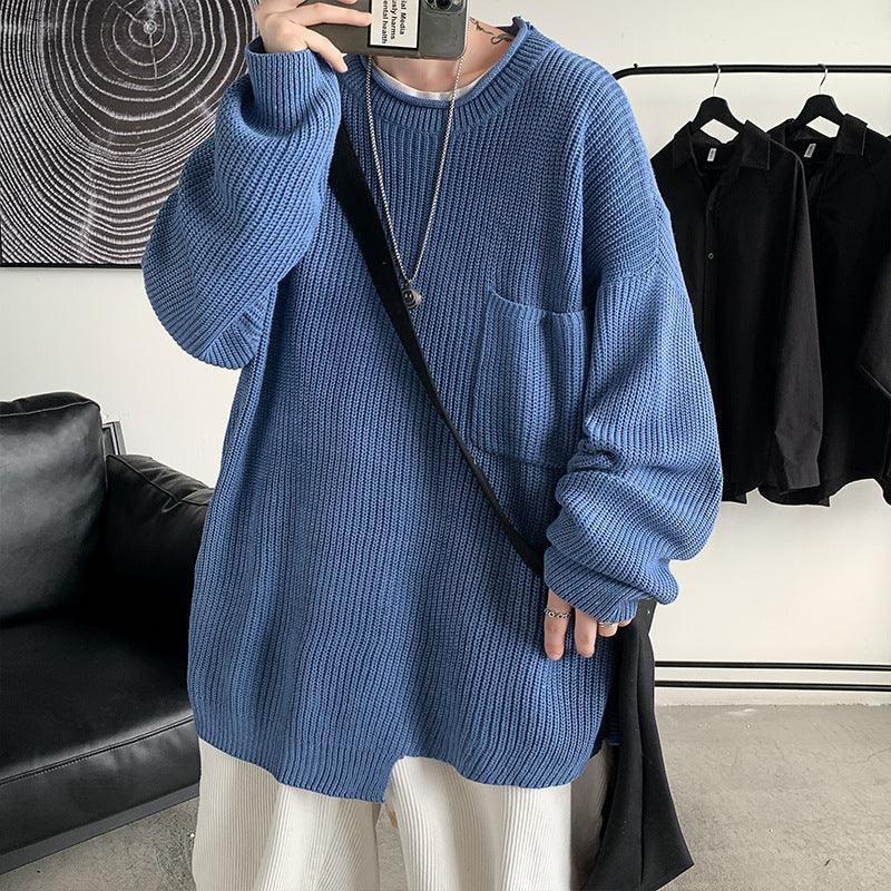 MEN'S Sweatshirt Fall Winter Men Plus Size Loose Baggy