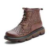 Highway Flat Sandals Summer Retro Sandal Boots Platform Muffin Women