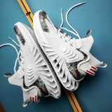 designer Sneaker Shoes Summer Leisure Sports Men's Breathable Shoes Fashion Colorblock Sports Men's Shoes