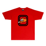 Ice Cream Running Dog T Shirt Loose Printed Audio Rap T-shirt
