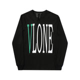 Vlone Sweatshirt Printed Long Sleeve T-Shirt Round-Neck Pullover