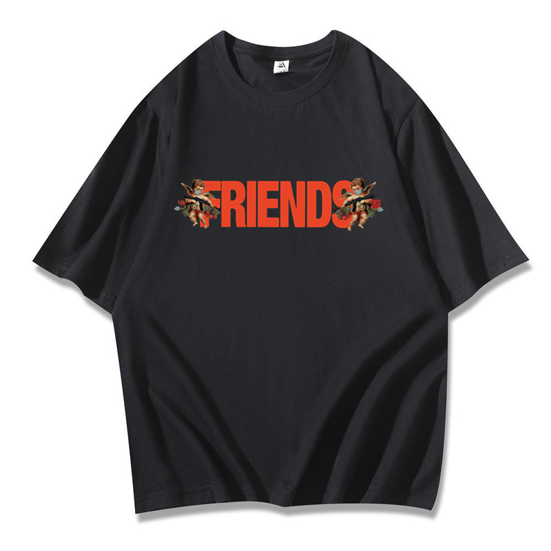 Vlone T Shirts Popular Men'S And Women'S Casual Round Neck Short Sleeves T-Shirt