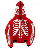 Skull Apparel Skull Hooded Sweater Cardigan
