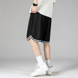Men White Shorts Summer Loose Casual Fashion Brand Pants